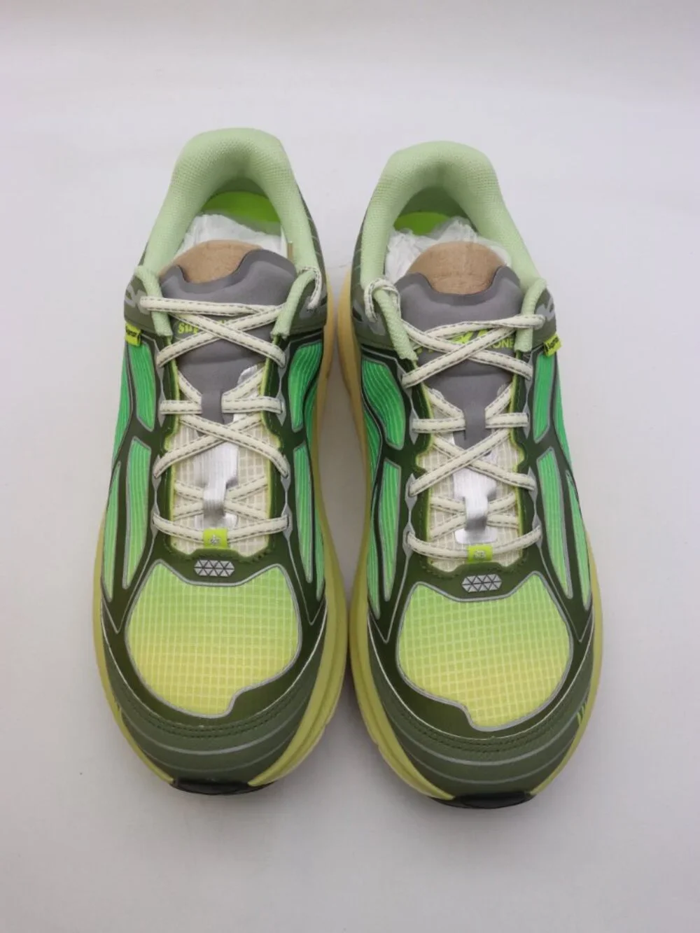 Hoka One One Clifton One 9 X Supervsn Men's 14 Mantis Green Athletic Sneakers